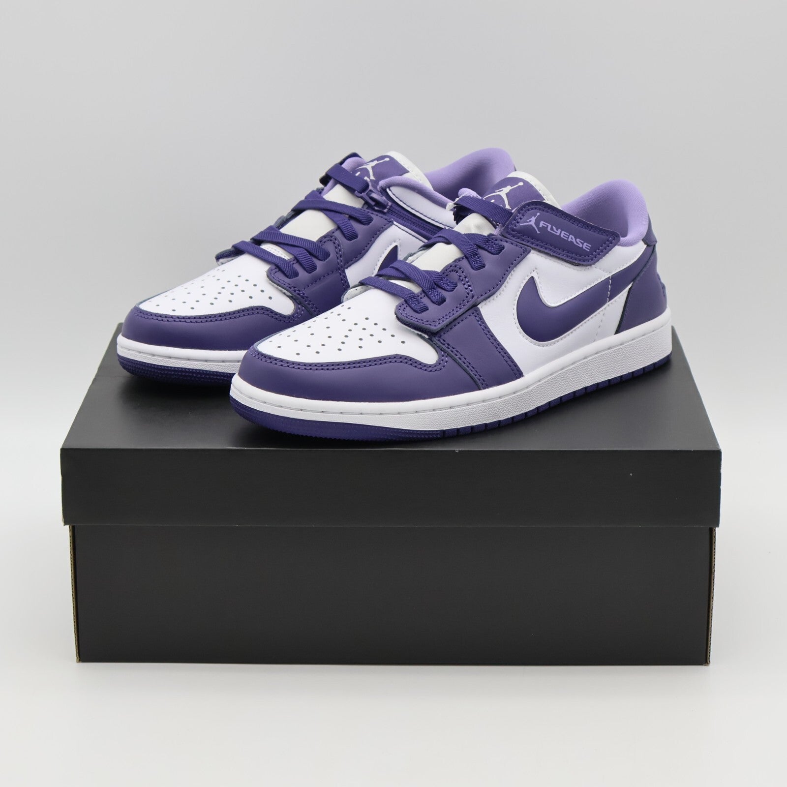 DM1206-515 Nike Air Jordan 1 Low FlyEase Sky J Purple White (Men's)