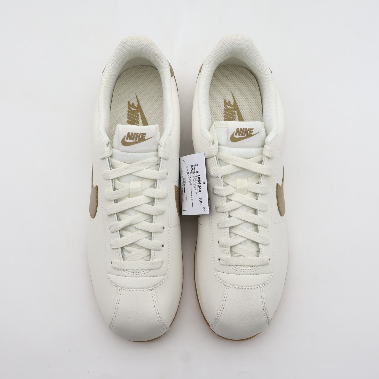 DM4044-109 Nike Cortez Leather Sail Gum Yellow Parachute Beige (Men's)