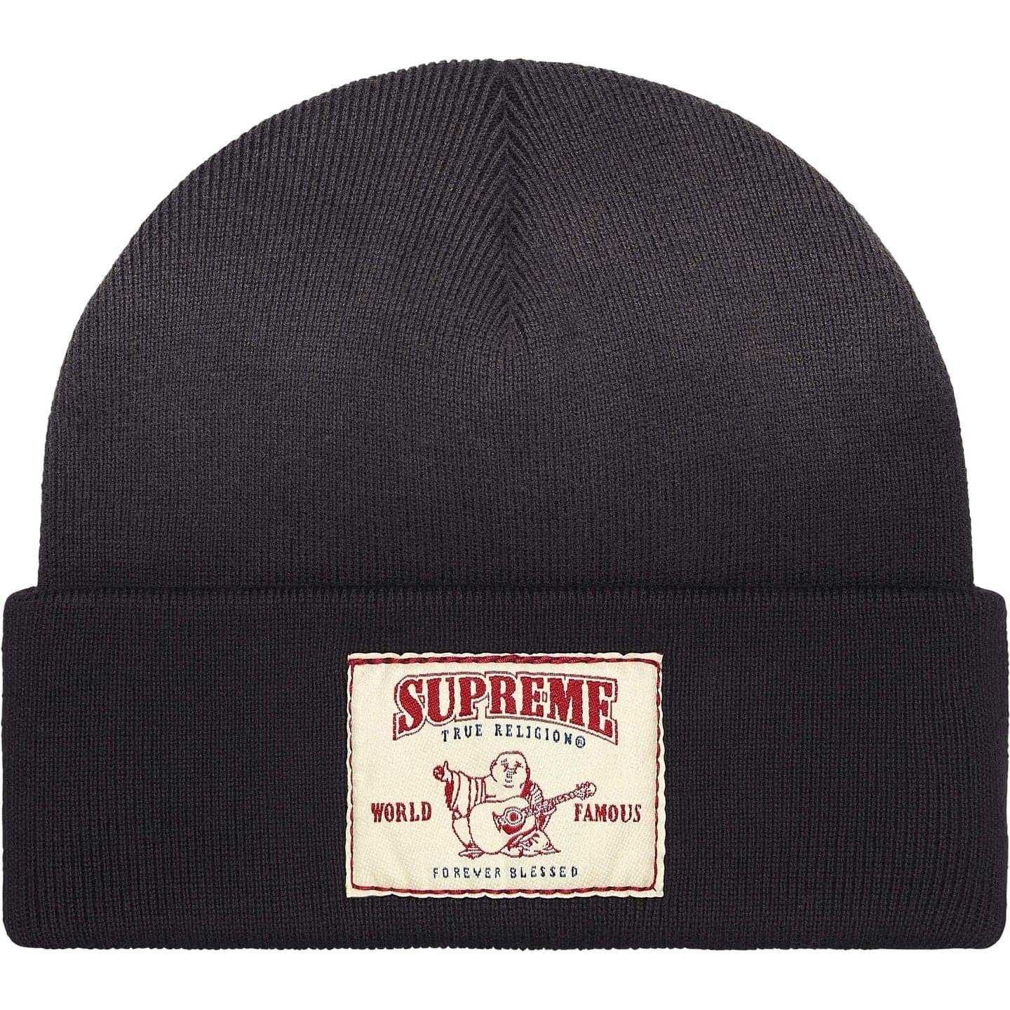 Supreme True Religion Beanie Black
