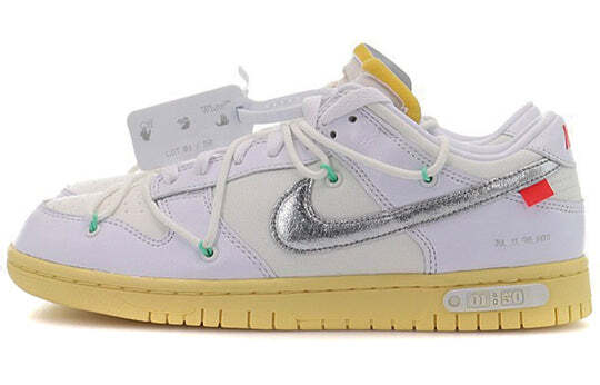 DM1602-127 OFF-WHITE NIKE DUNK LOW 1 OF 50 WHITE 1 (Men's)