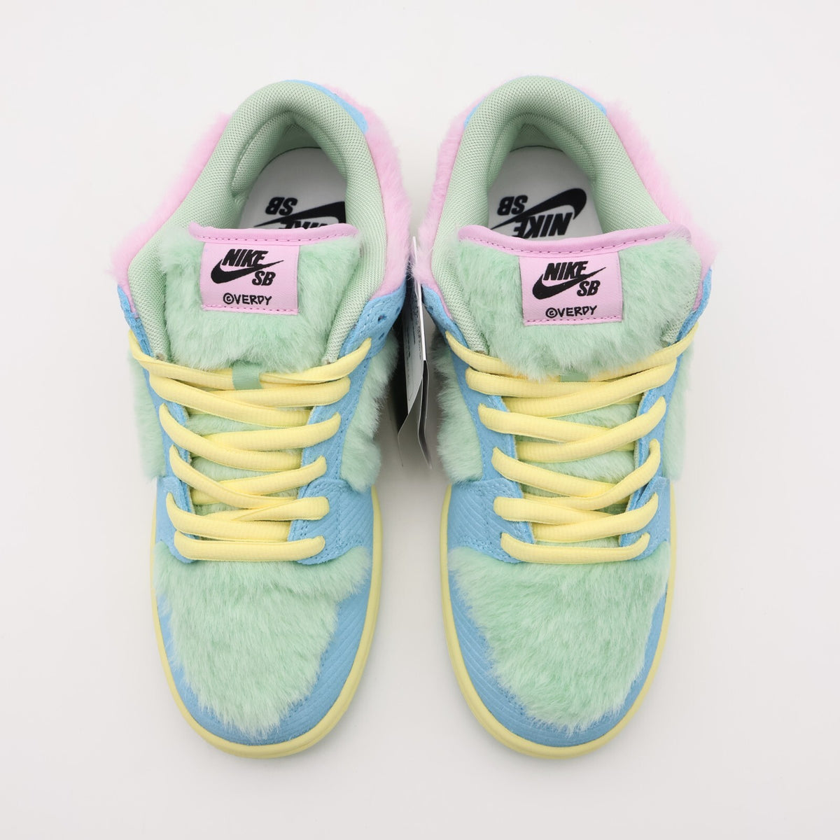 FN6040-400 VERDY Nike SB Dunk Low Pro Visty Blue Gaze and Enamel Green (Men's)