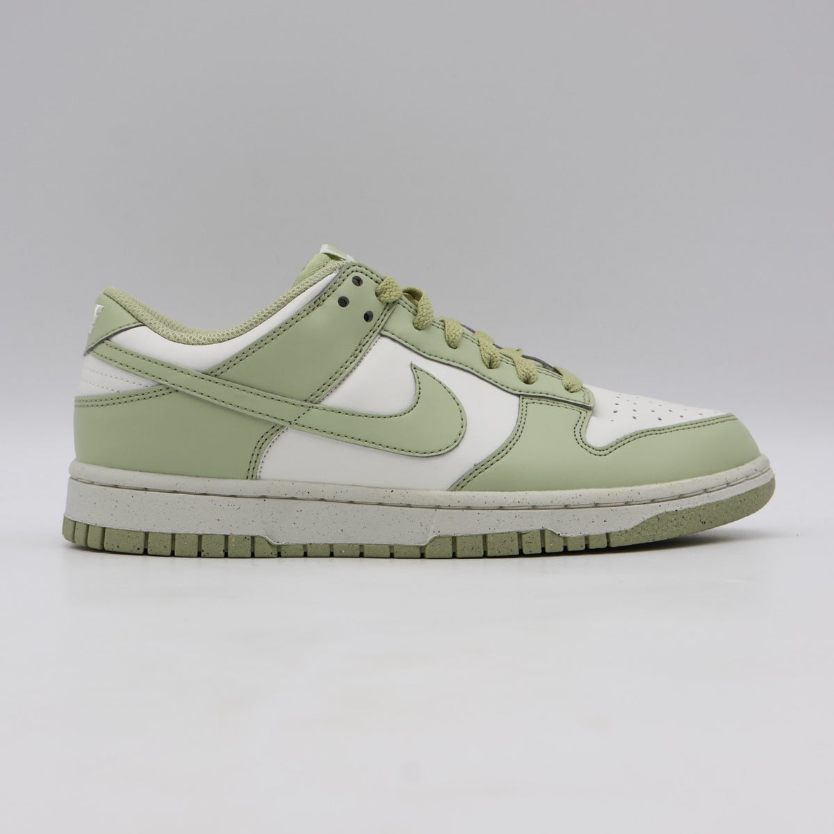 HF5384-300 Nike Dunk Low Next Nature Olive Aura Sail Coconut Milk (Women's)