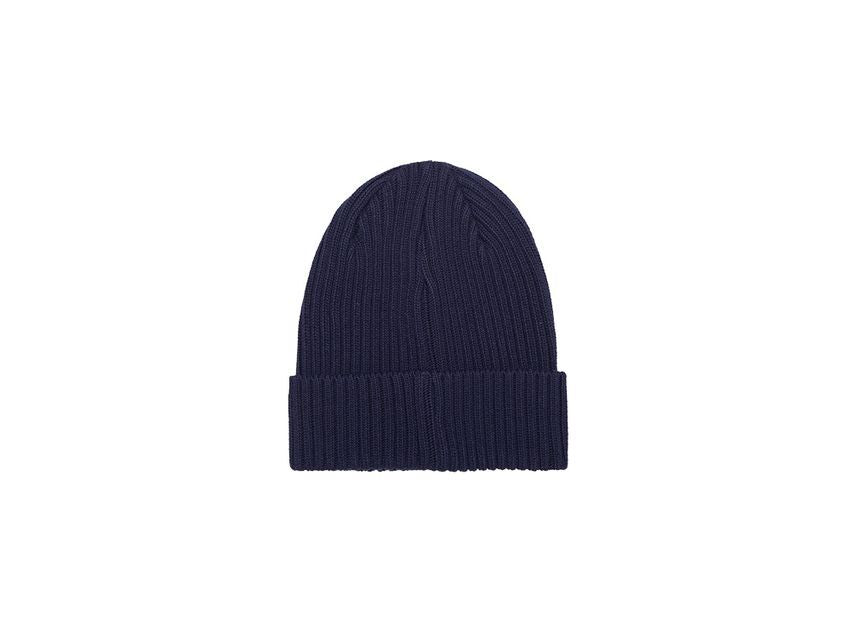 Supreme Overdyed Beanie Navy (24SS)