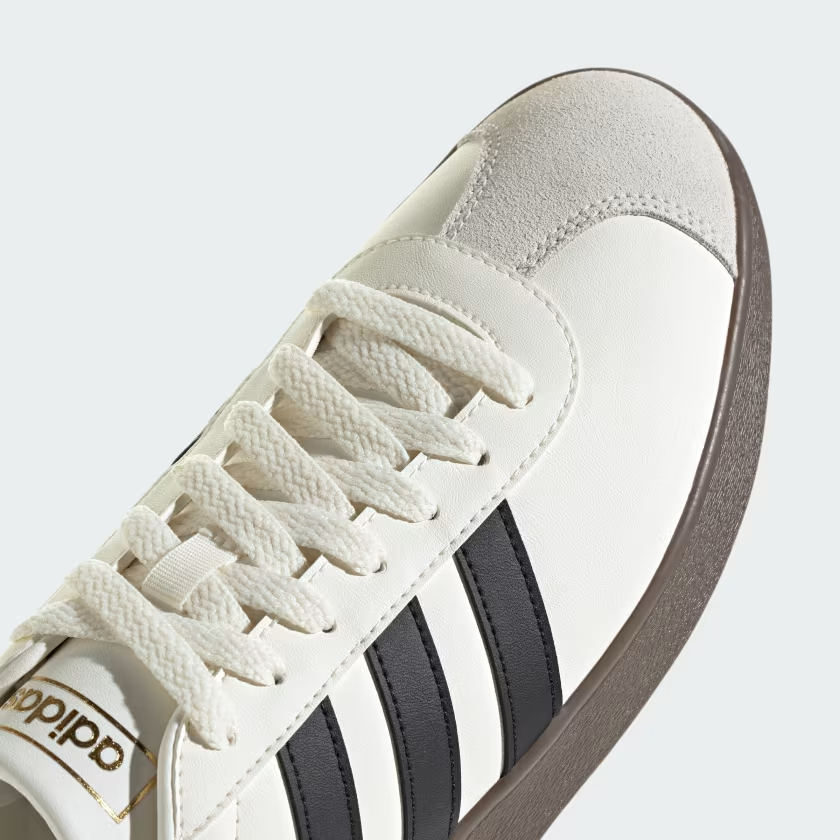 JI0497 adidas VL Court Classic Cream White Core Black Gum (Men's)
