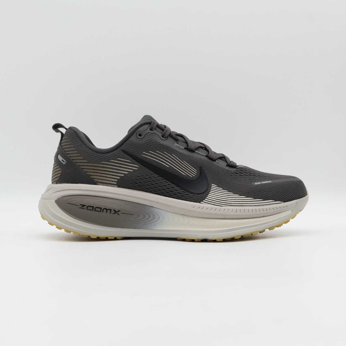 HM6803-215 Nike Vomero 18 Medium Ash College Grey Pale Ivory Black (Men's)