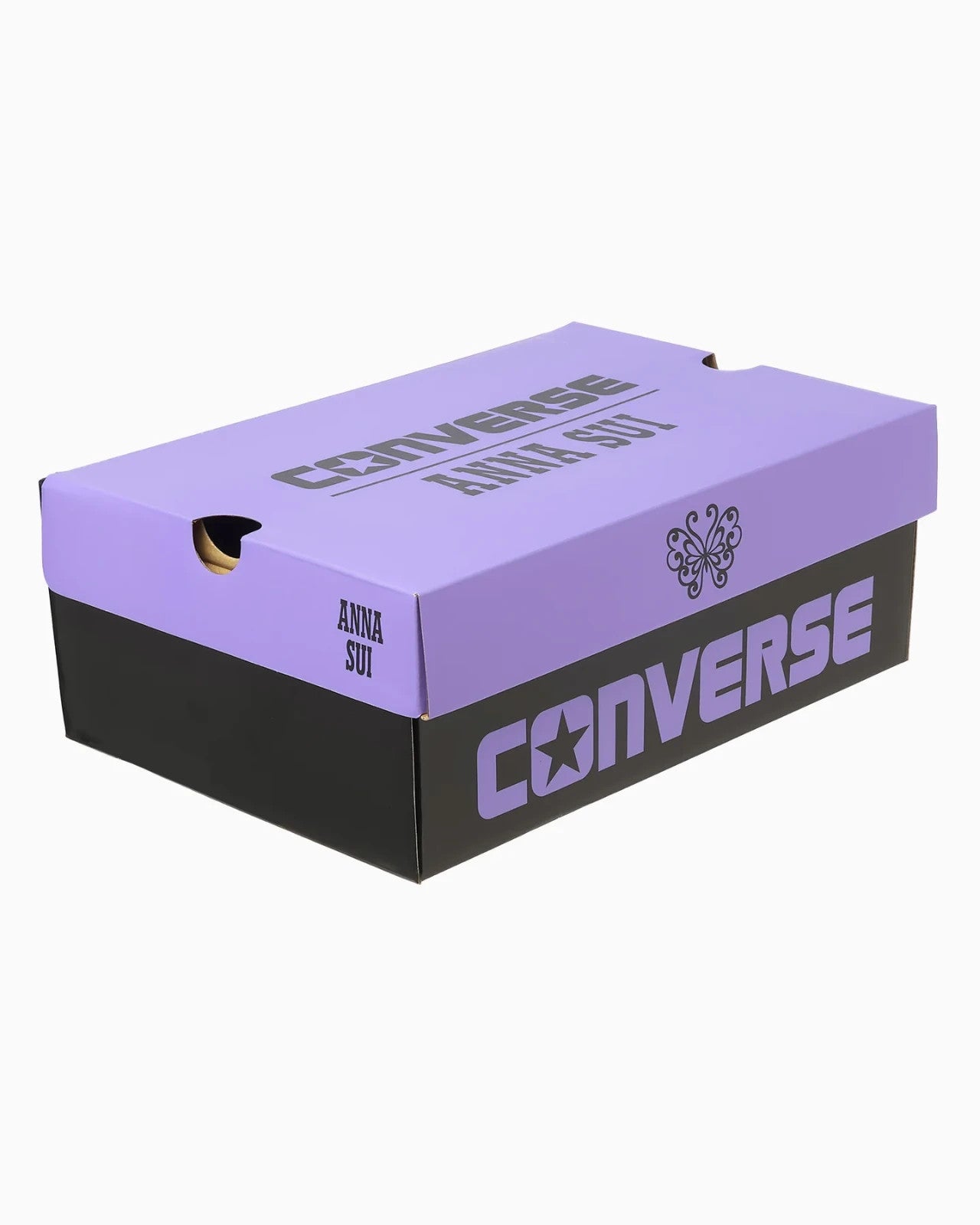 33702710 ANNA SUI Converse Weapon PLTS CLG OX Black Purple (Women's)