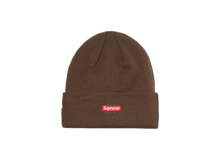 Supreme New Era S Logo Beanie Brown (22FW)