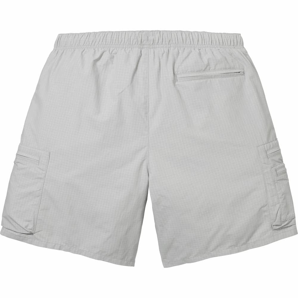 Supreme Ripstop Cargo Water Short Grey