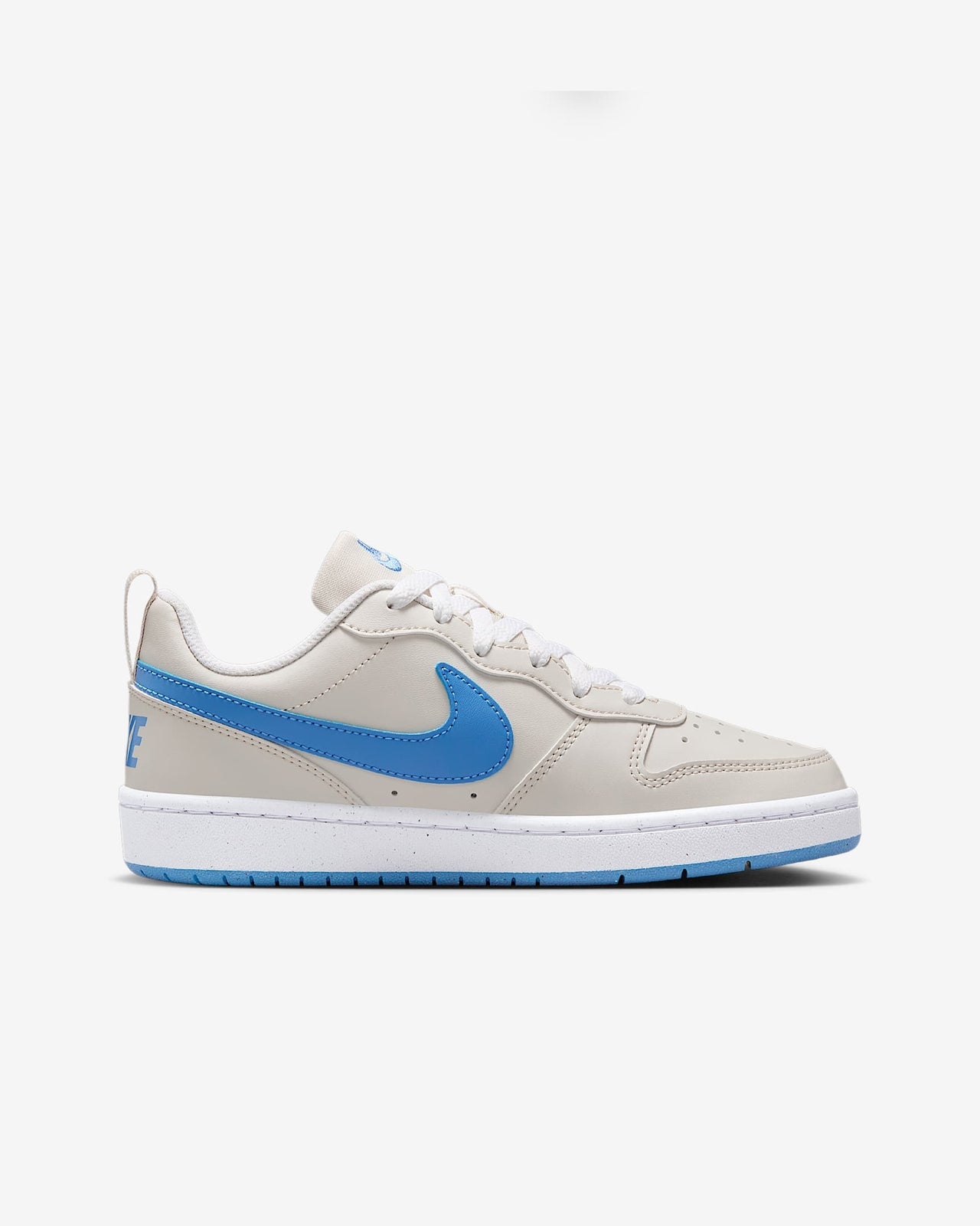 DV5456-120 Nike GS Court Borough Low Recraft Light Orewood Brown White Blue Bey