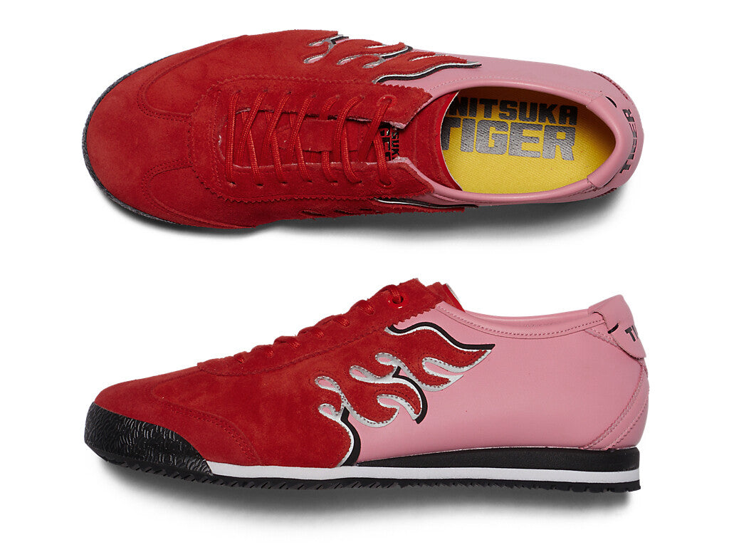 1183C446-600 Onitsuka Tiger Mexico 66 SD Fiery Red Blossom Pink (Men's)