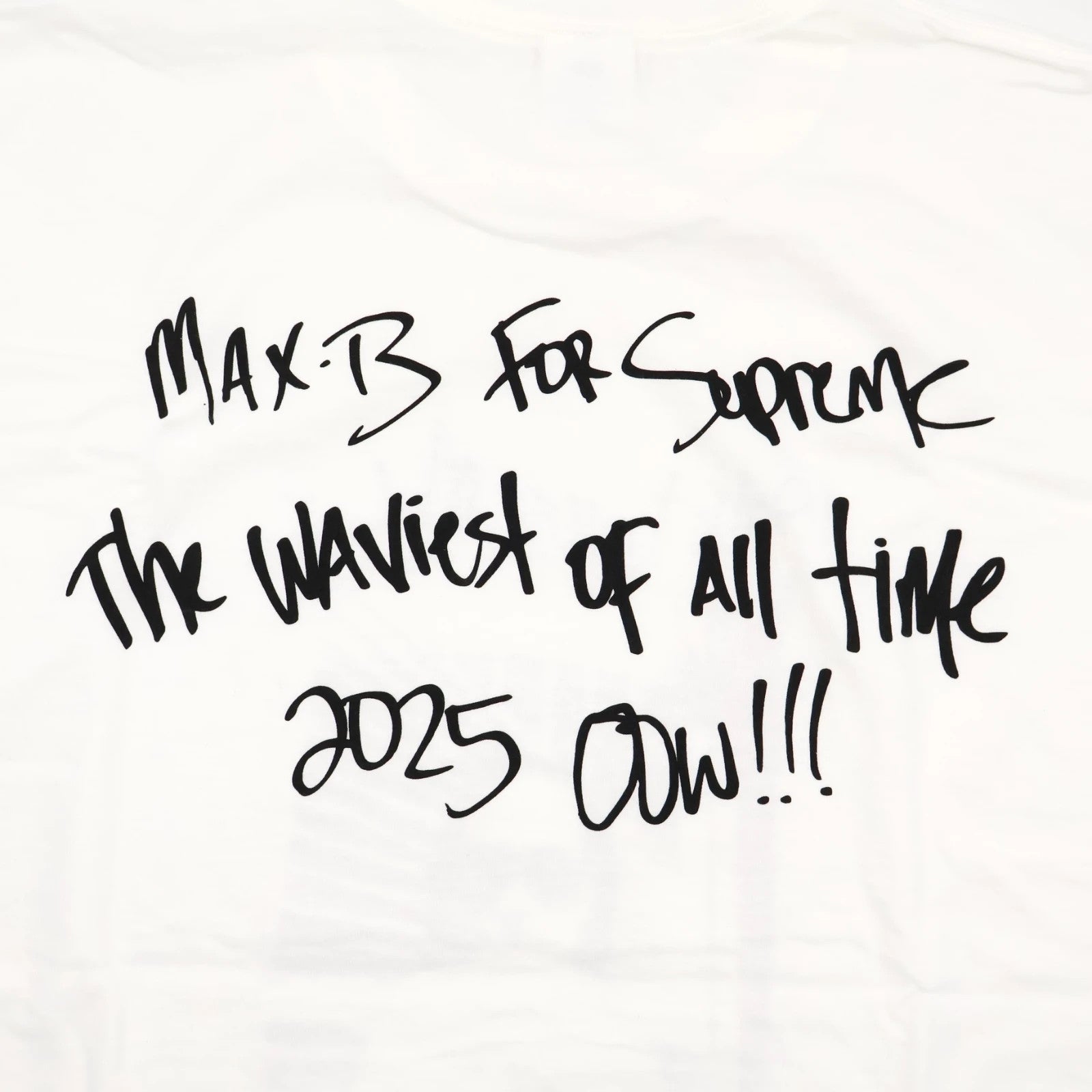 Supreme Max B Tee White