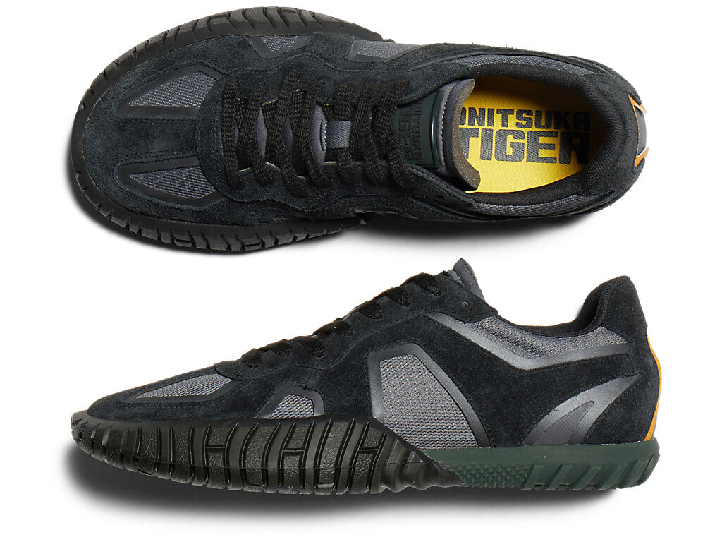 1183C165-001 Onitsuka Tiger Duck Tiger Trainer Black Graphite Grey (Men's)