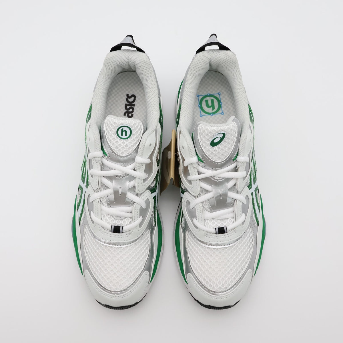 1201B001-100 Hidden NY Asics Gel-NYC White Green (Men's)