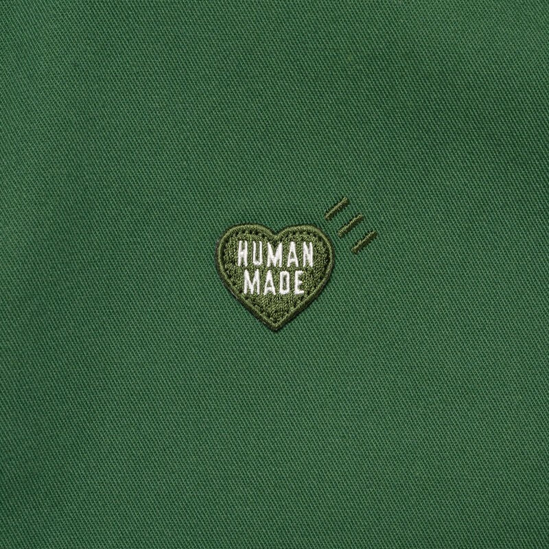 HUMAN MADE Twill BD Shirt Green