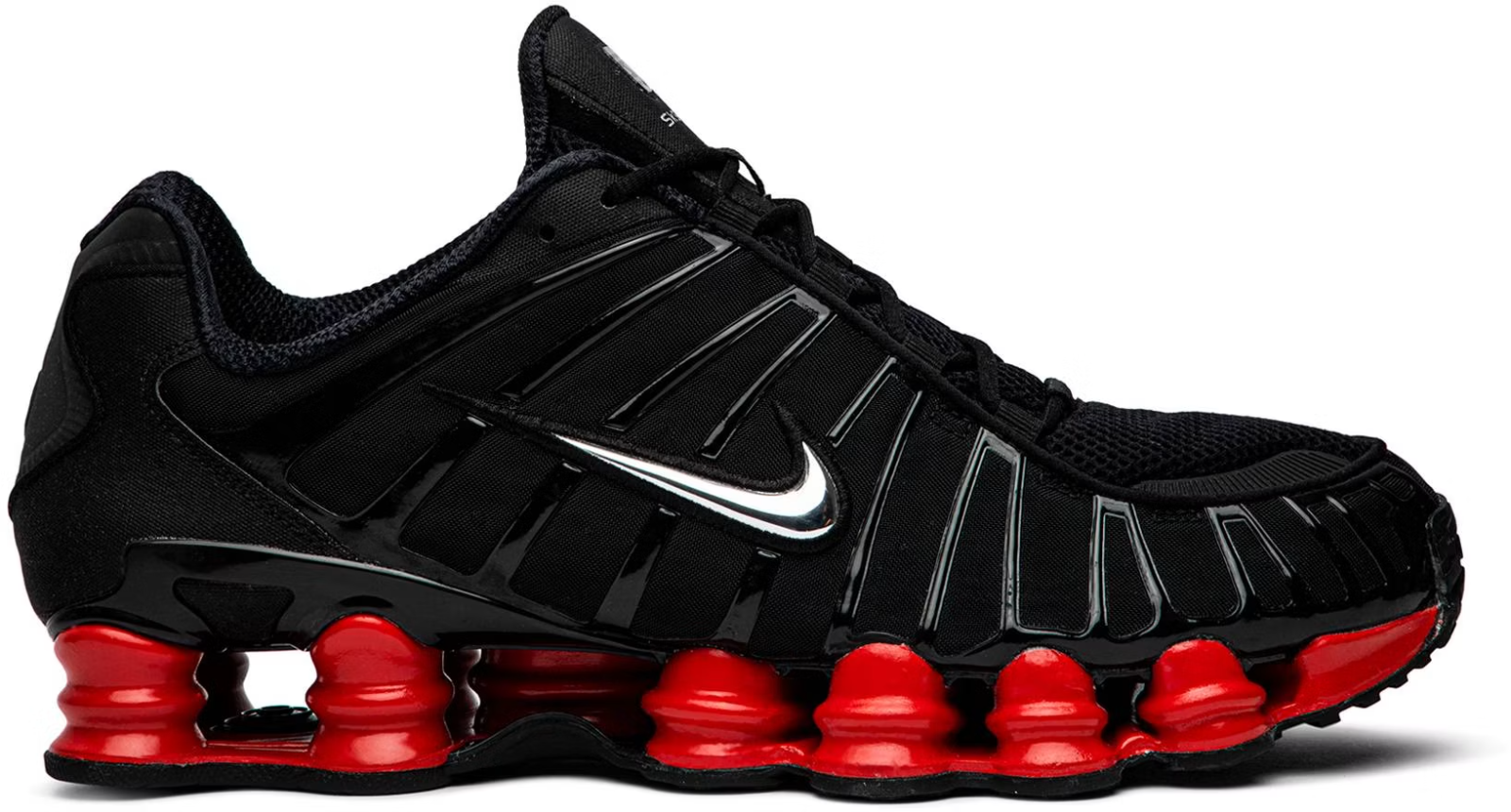 CI0987-001 SKEPTA Ã NIKE SHOXTL BLACK/UNIVERCITYRED (Men's)