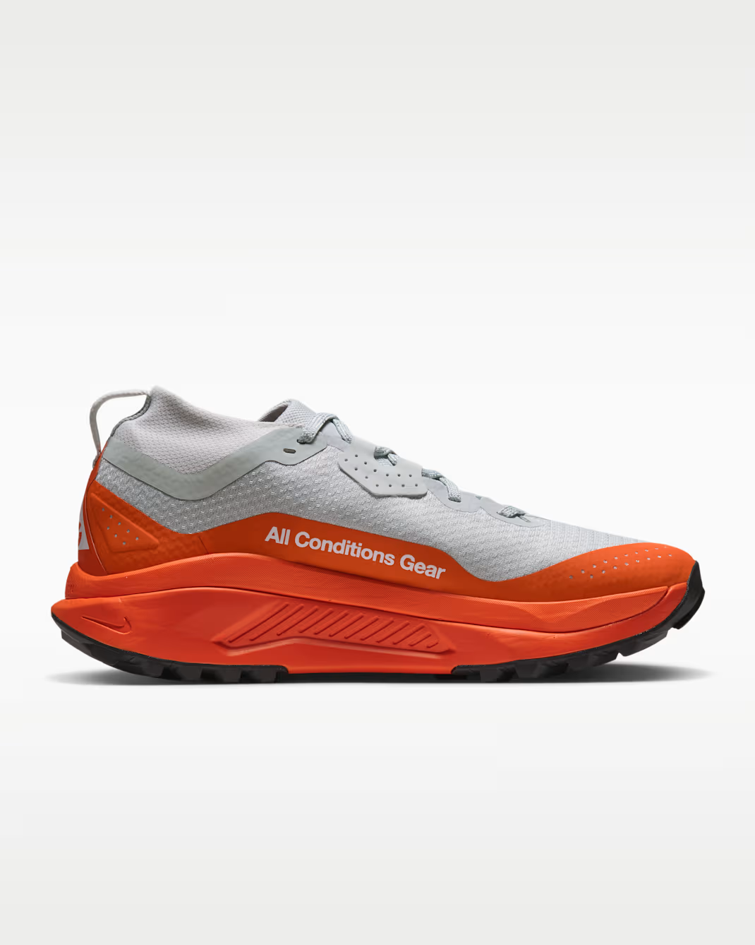 IO7932-001 Nike ACG Zegama Trail GORE-TEX "Light Silver/Safety Orange" (Men's)