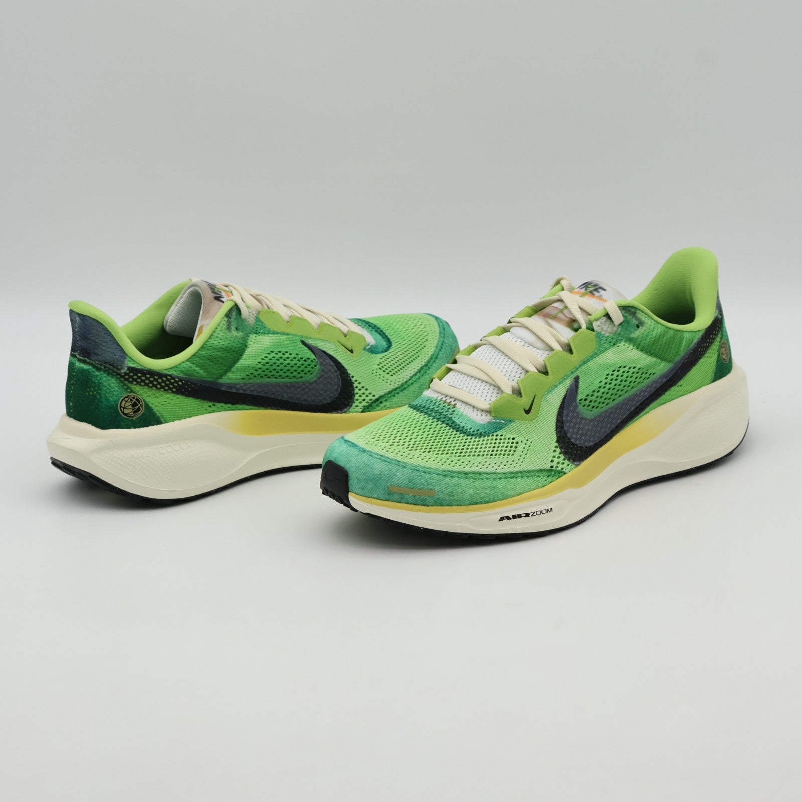 IH3583-999 Nike Pegasus 41 Multi-Color Vivid Green Dark Apple Clear (Men's)