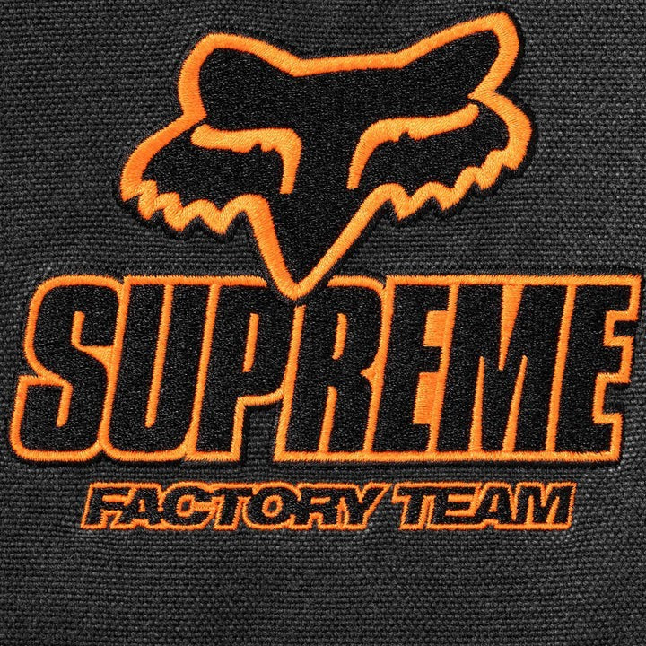 Supreme Fox Racing Hooded Work Jacket Black