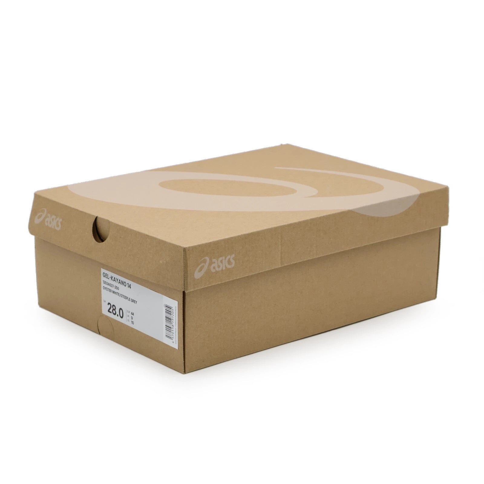1203A537-250 Asics Gel-Kayano 14 Oyster White Steeple Grey (Men's)