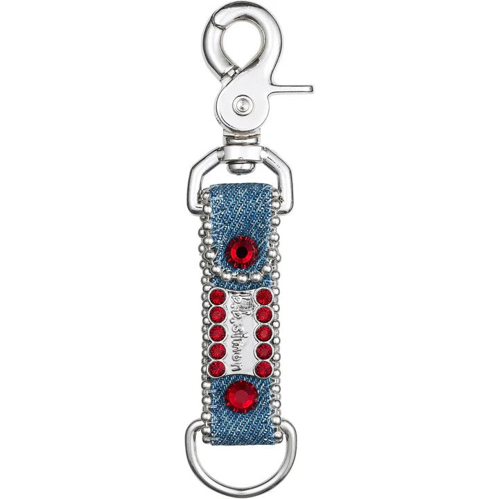 Supreme b.b. Simon Denim Keychain Washed Indigo