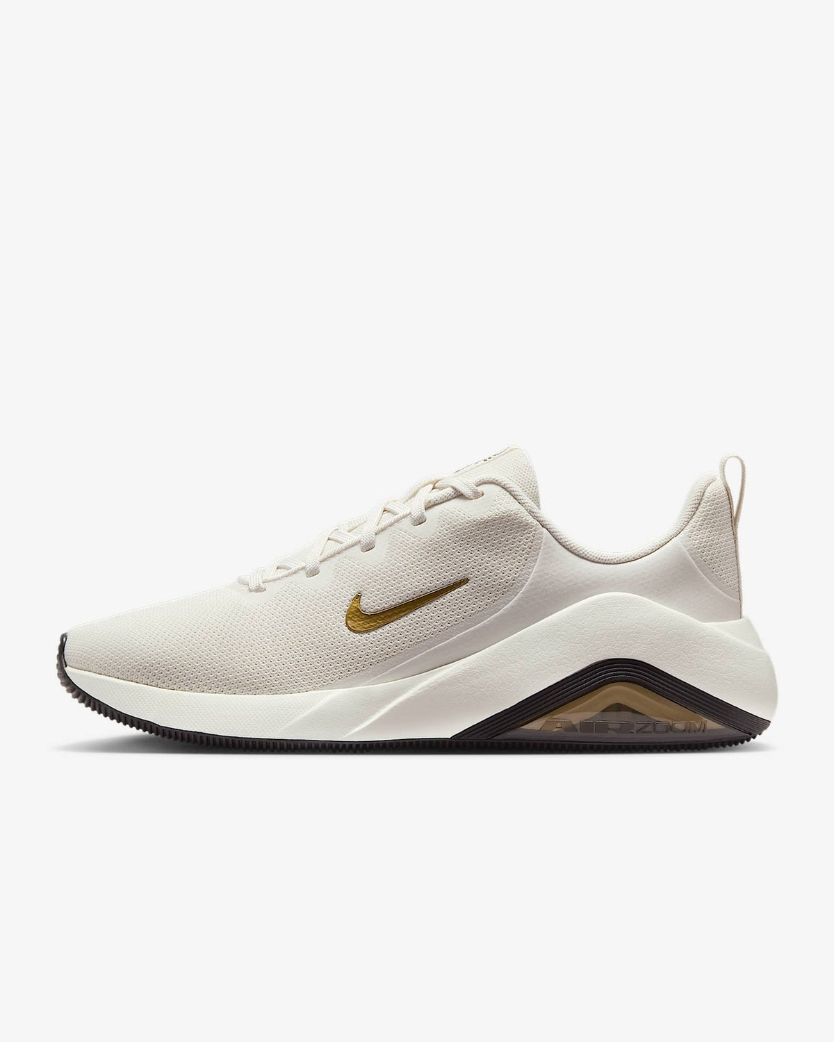 FZ1689-004 Nike Bella 7 Phantom Black Sail Metallic Gold (Women's)