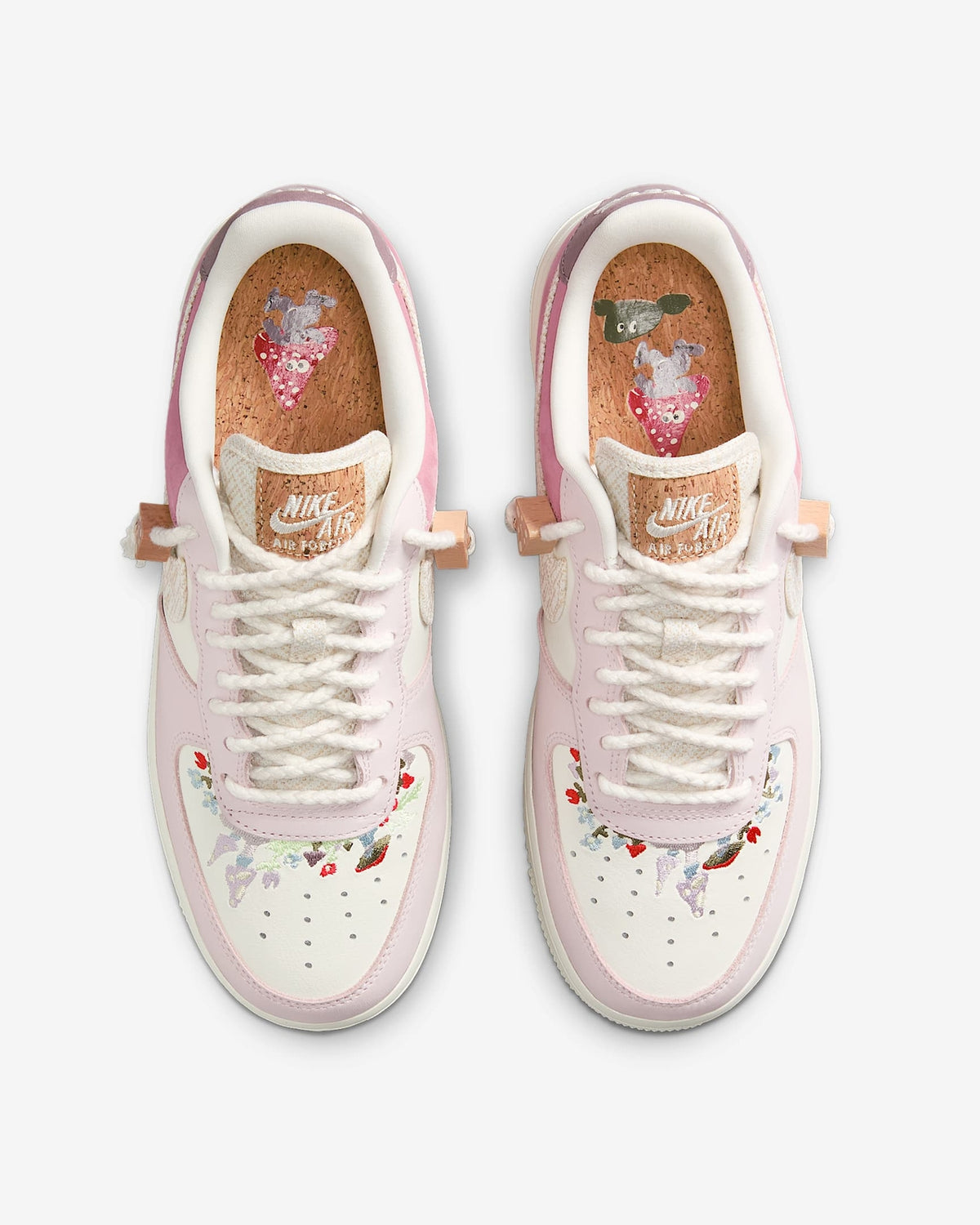 IB8874-111 Nike Air Force 1 Low Sail Sail Pearl Pink Sail (Women's)