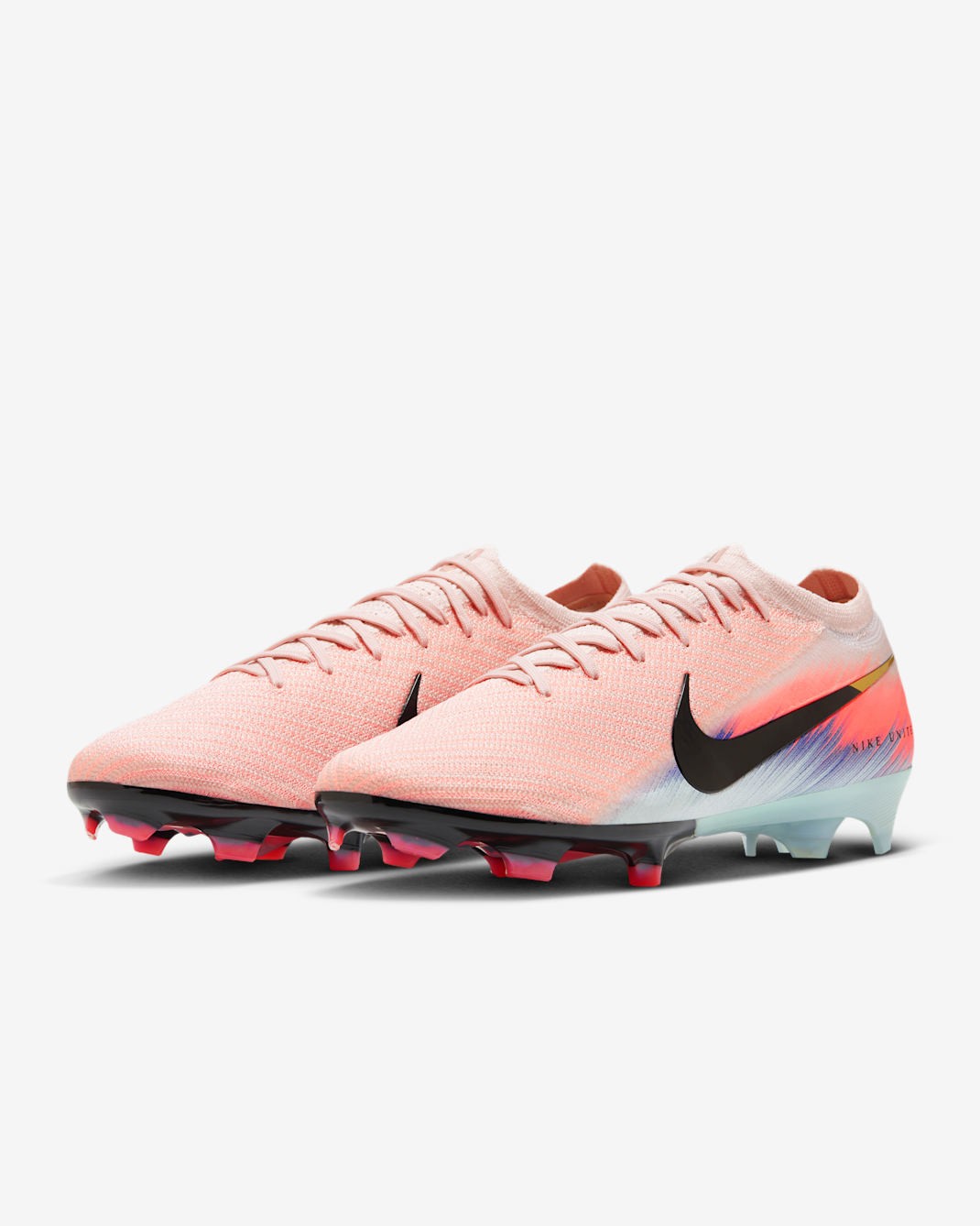 IB2473-600 Nike United Mercurial Vapor 16 Elite FG Silt Red Racer Blue (Men's)