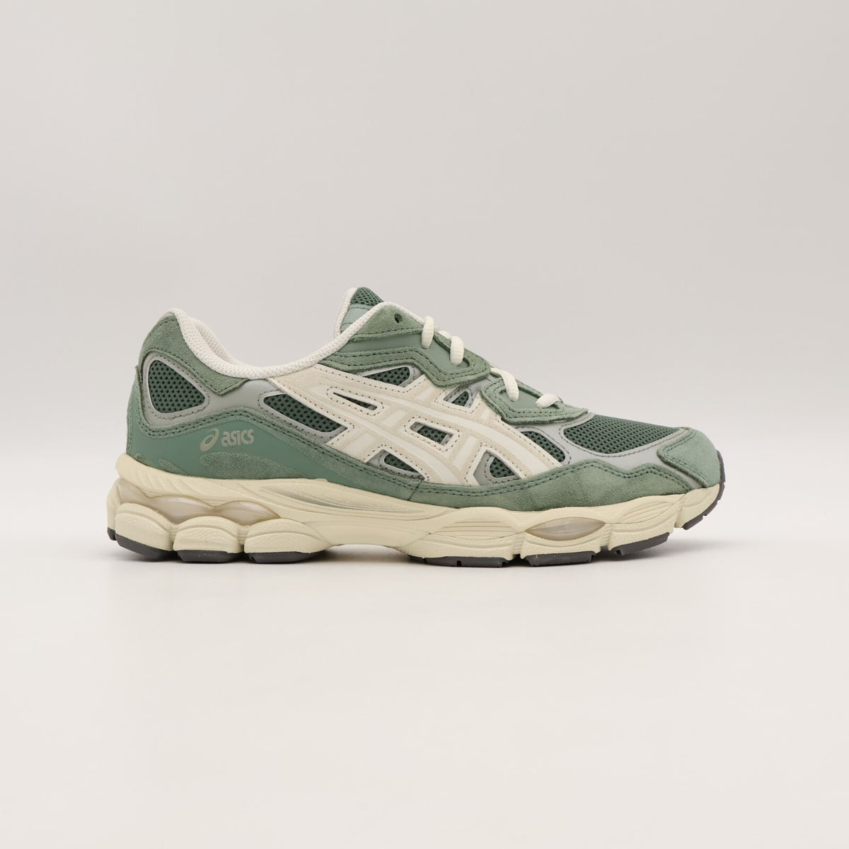 1203A383-302 Asics Gel-NYC Ivy Smoke Grey Khaki Forret Green White (Men's)