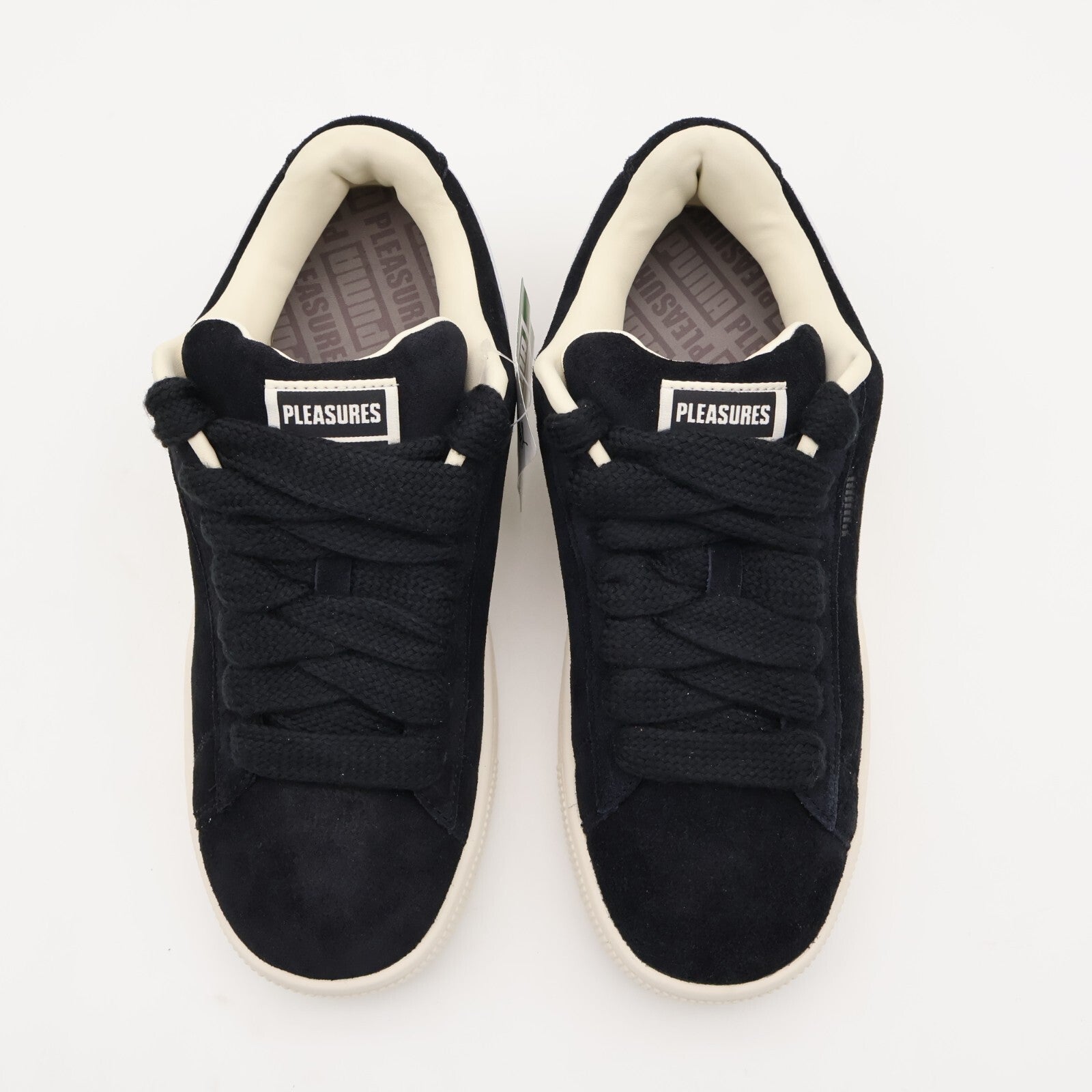 396057-01 PLEASURES Puma Suede XL Black (Men's)