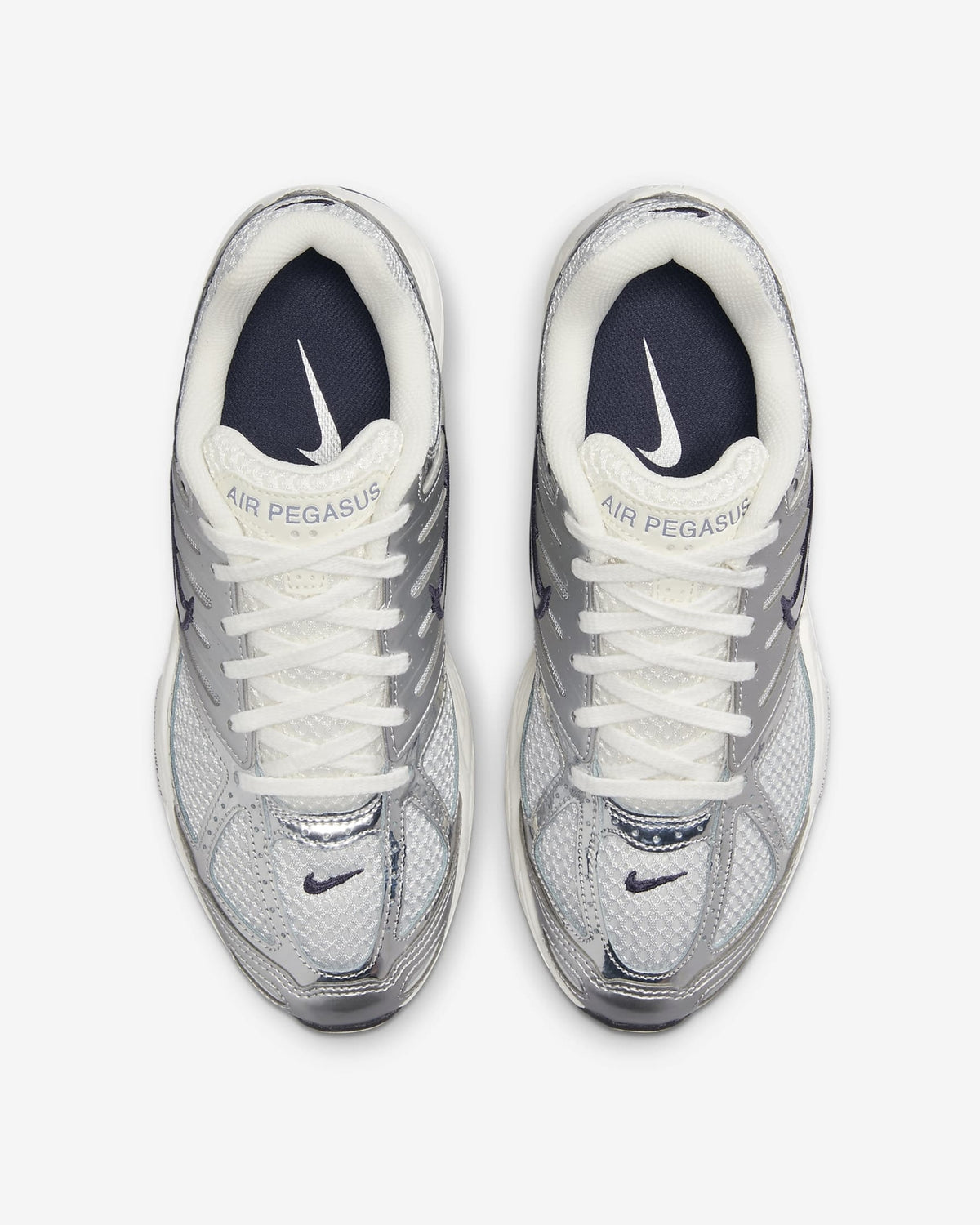 HJ7310-025 Nike Air Pegasus 2K5 Metallic Silver and Photon Dust (Women's)