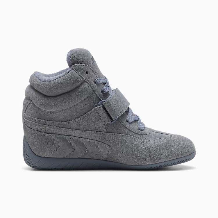 408118-02 Puma Speedcat Wedge Gray Sky PUMA Black (Women's)