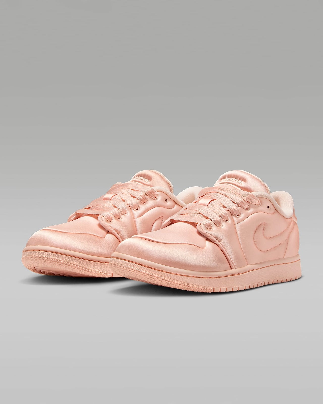 HF3969-600 Nike Women's Air Jordan 1 Low Method of Make Satin Pink (Women's)