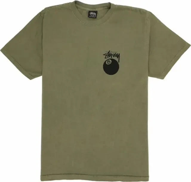 Stussy 8 Ball Tee Pigment Dyed Olive