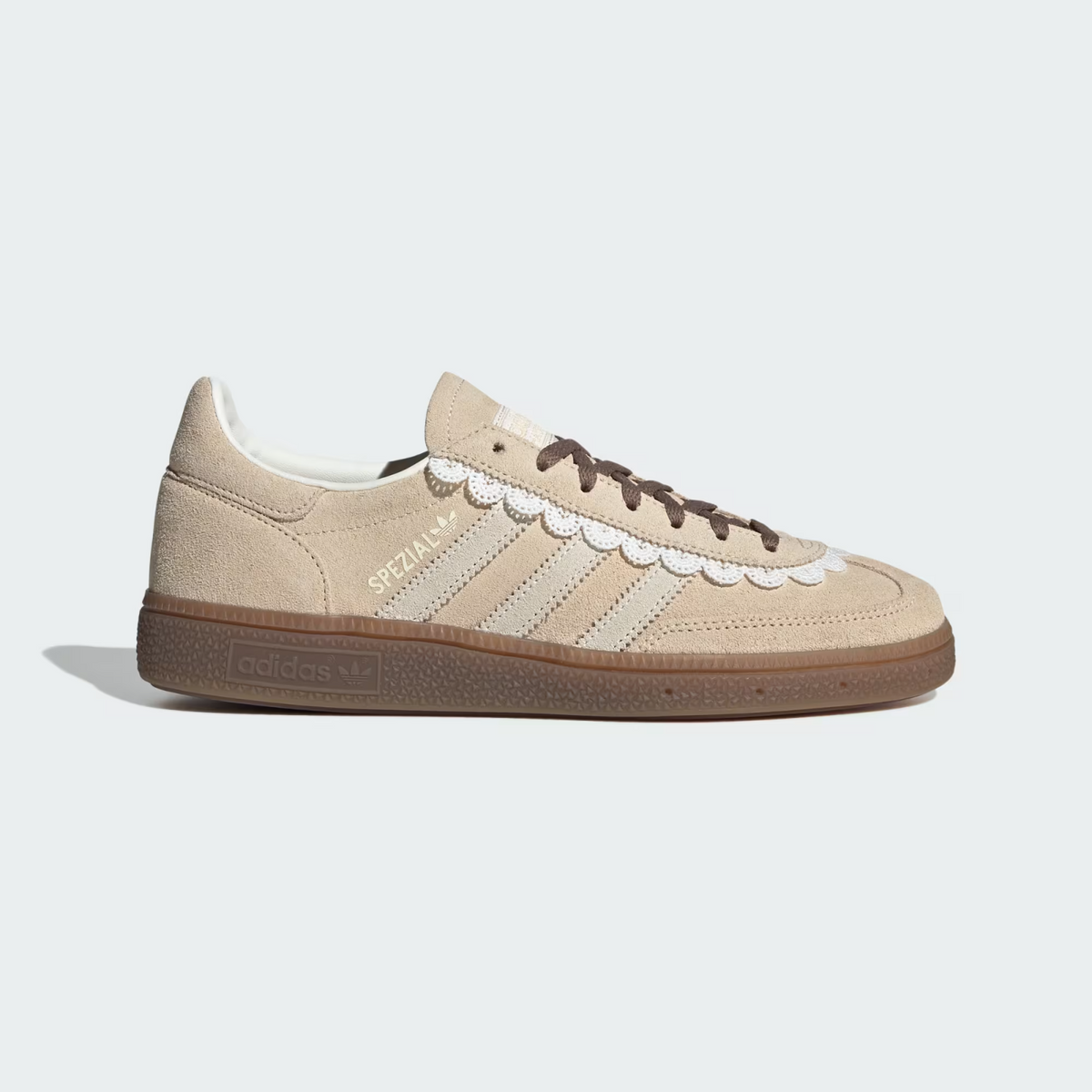 LA0313 adidas Handball Spezial "Sand Strata/Off White/Gum" (Unisex)