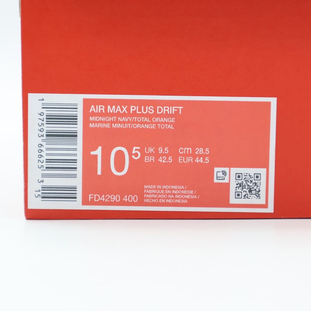 FD4290-400 Nike Air Max Plus Drift Midnight Navy Dusty Cactus Orange (Men's)