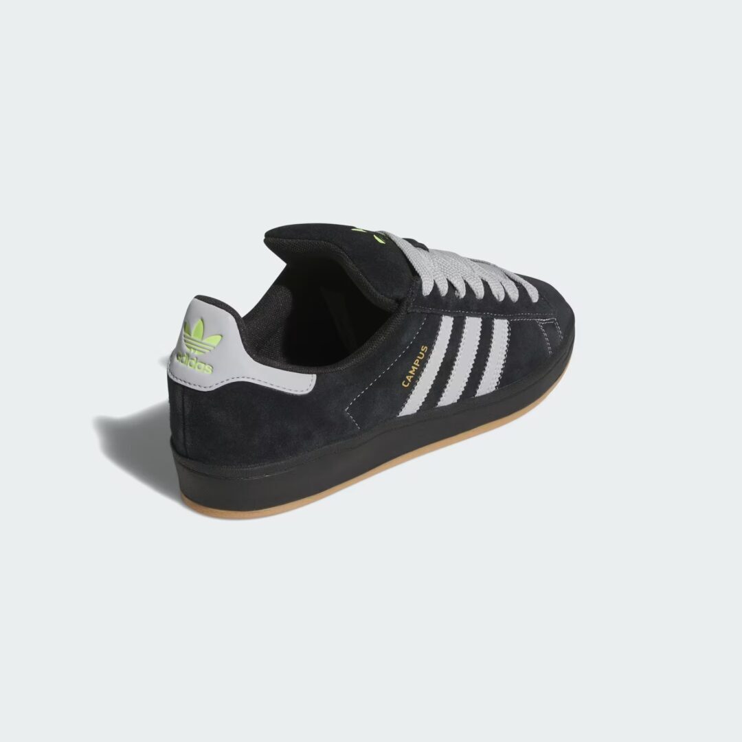 JP8206 adidas Originals Campus 90s ADV Core Black Grey Two Gold Metallic (Men's)