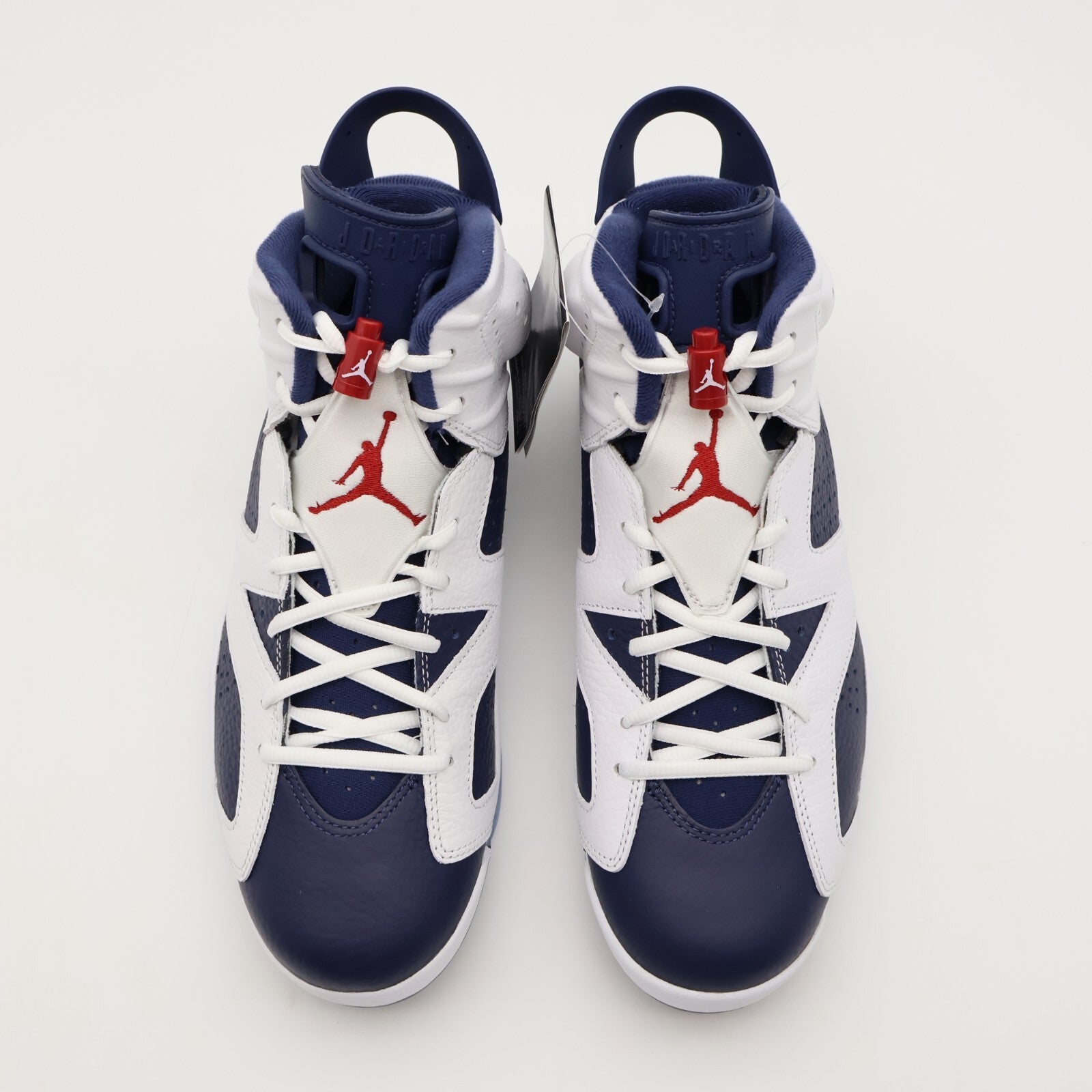 CT8529-164 Nike Air Jordan 6 Retro White and Midnight Navy (Men's)