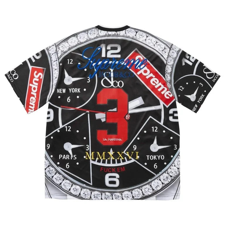 Supreme x La Martina Soccer Jersey Black