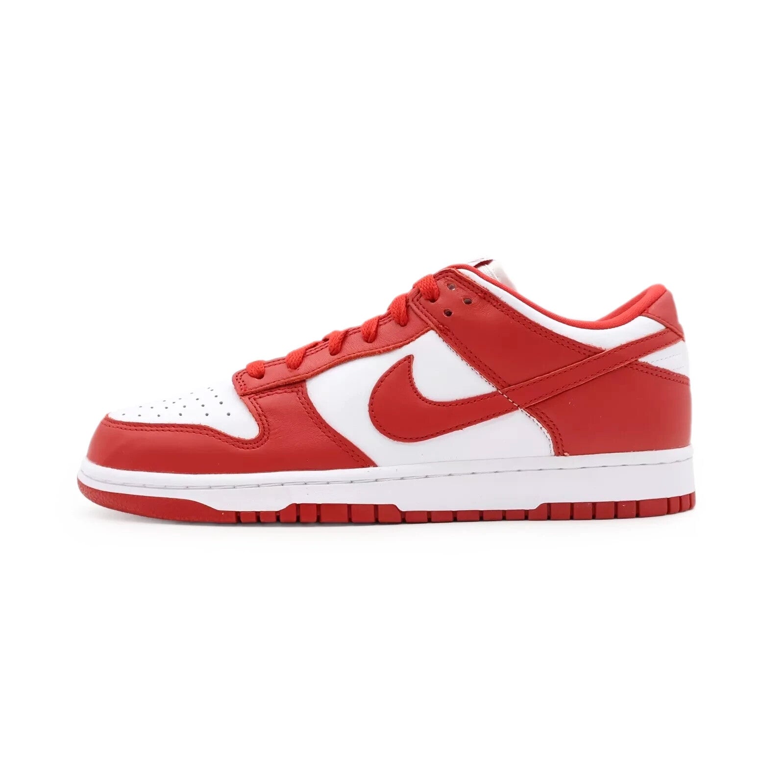 CU1727-100 Nike Dunk Low SP White University Red St. John's (Men's)