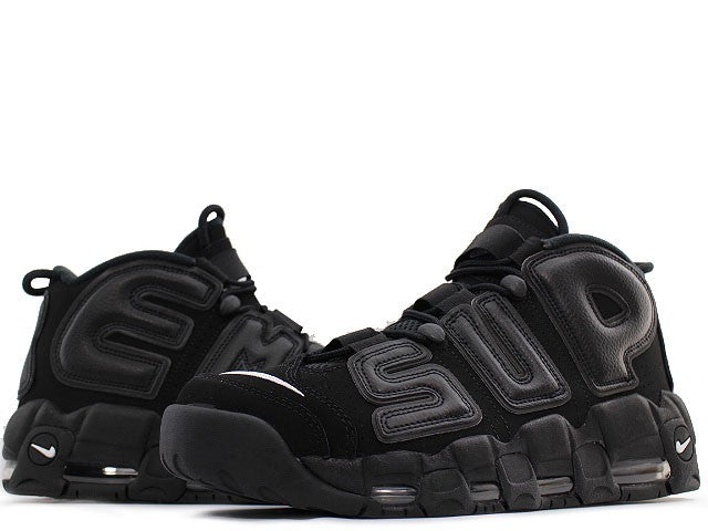 902290-001 Supreme Ã Nike Air More Uptempo "Black" (Men's)