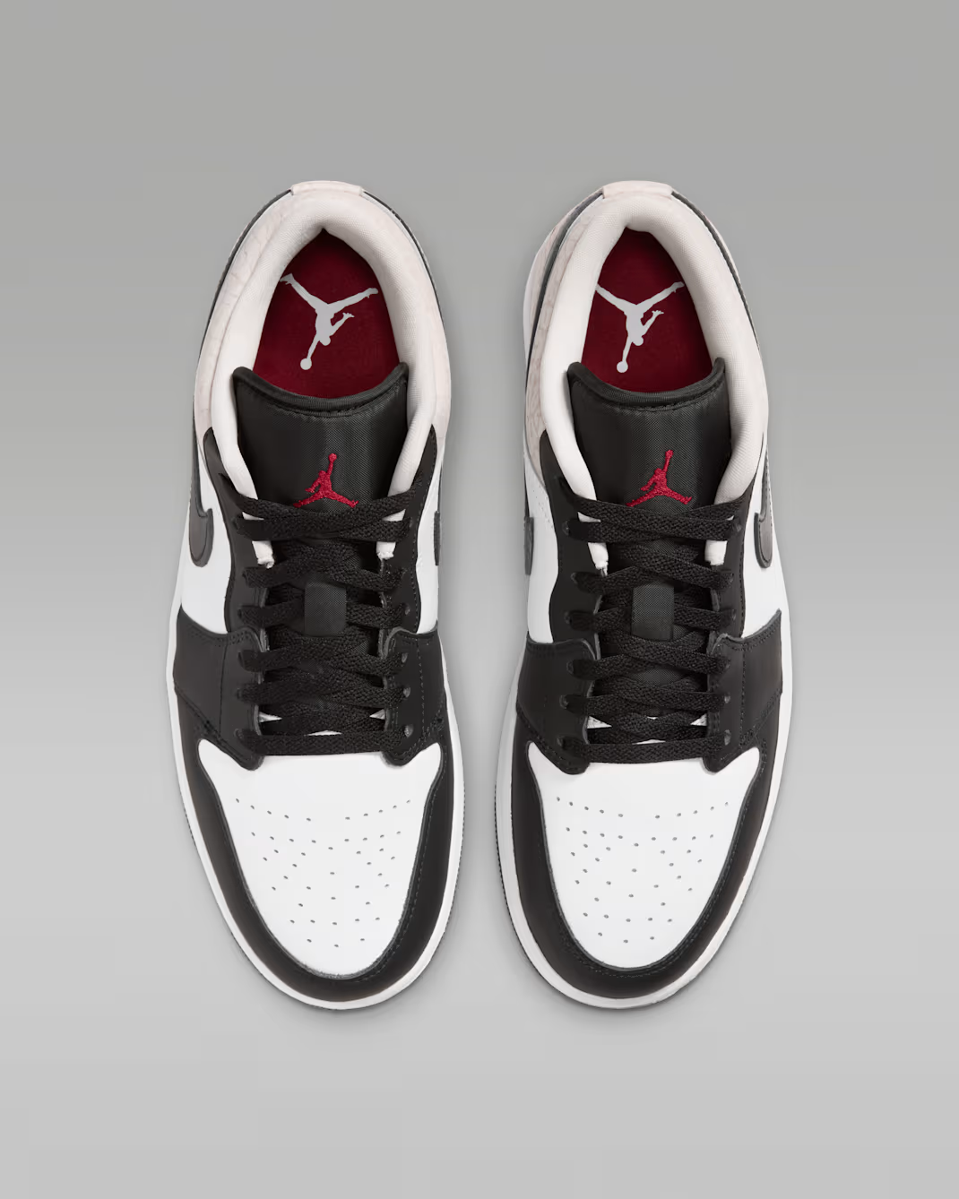 IQ5490-007 Nike Air Jordan 1 Low SE "Black/White/Light Orewood Brown" (Men's)