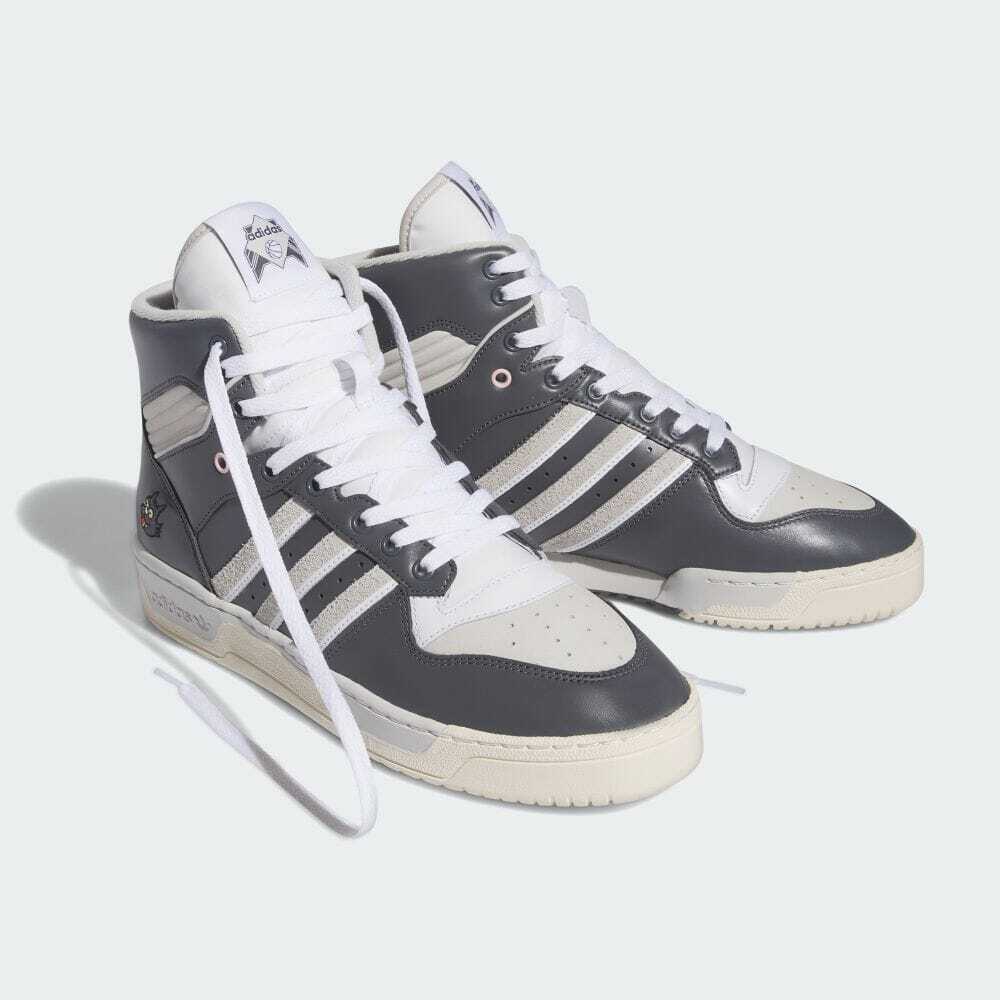 IE7565 The Simpsons Ã adidas Originals Rivalry High Scratchy Gray Five (Men's)