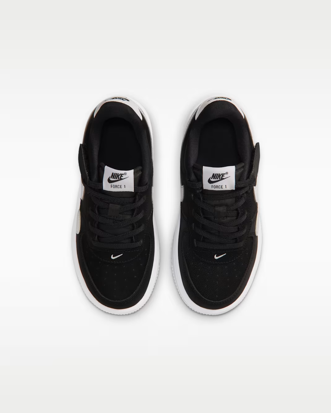 IR1301-001 Nike PS Force 1 Low EasyOn "Black/White" (Men's)