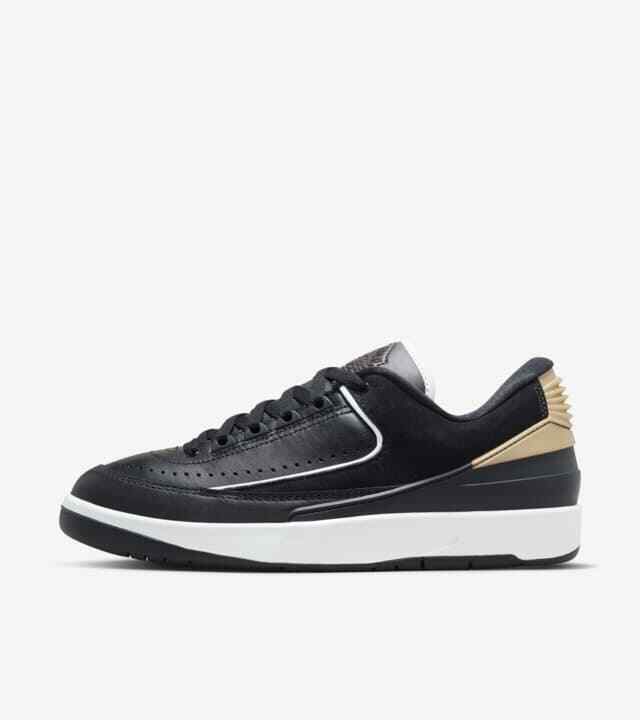 DX4401-001 Nike Air Jordan 2 Retro Low Black Varsity Red (Women's)