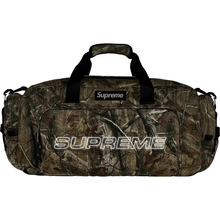 Supreme Denim Duffle Bag Realtree AP Camo