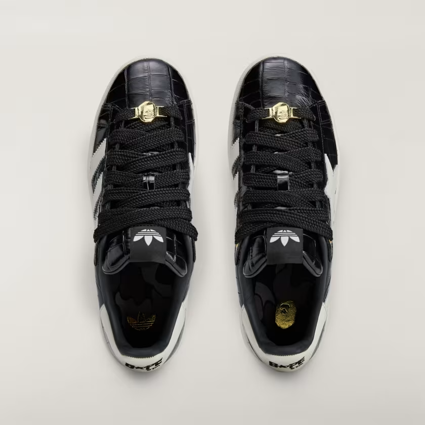 KJ8851 A BATHING APE adidas Campus 00s World Cup Pack Core Black (Men's)