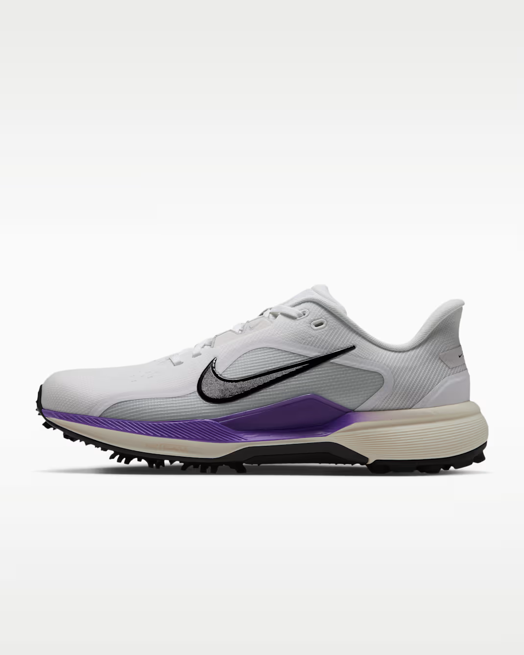 IO3695-103 Nike Pegasus 1 G "White/Action Grape/Metallic Silver" (Wide) (Men's)