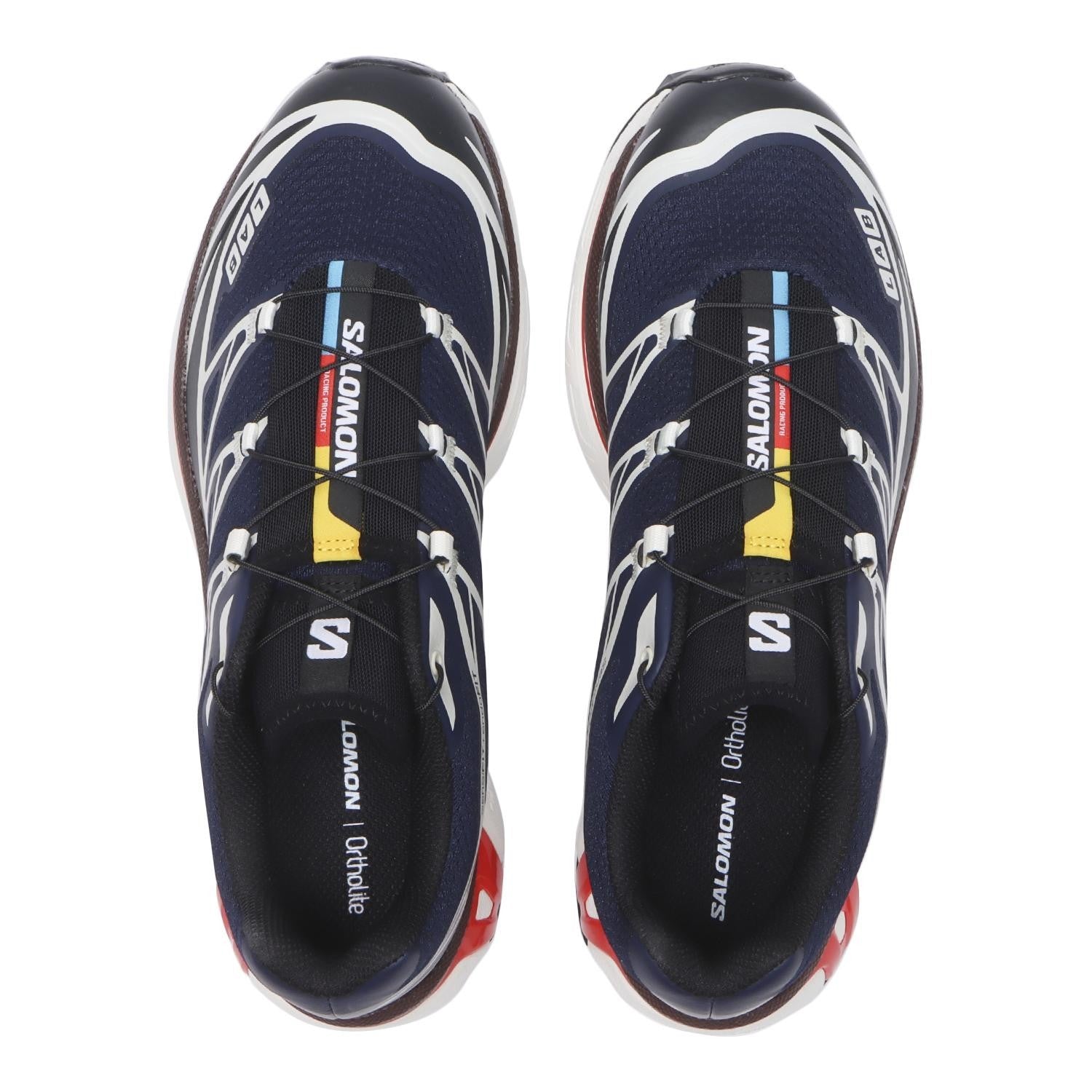 L49105400 Salomon XT-6 Maritime Blue Black Fiery Red (Men's)