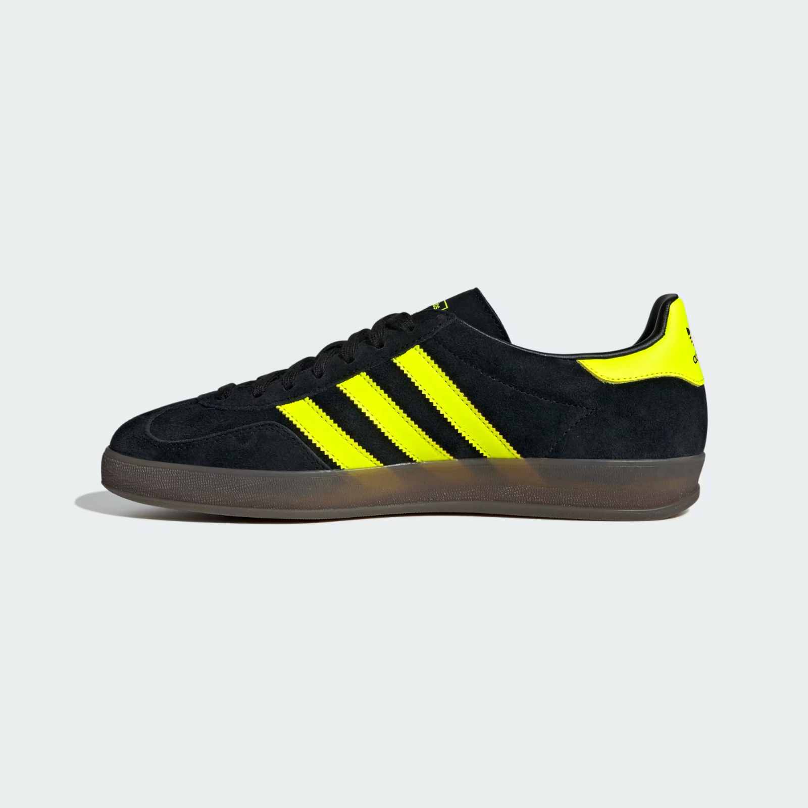 JR3841 adidas Originals Gazelle Indoor Core Black Solar Yellow Cloud   (Men's)