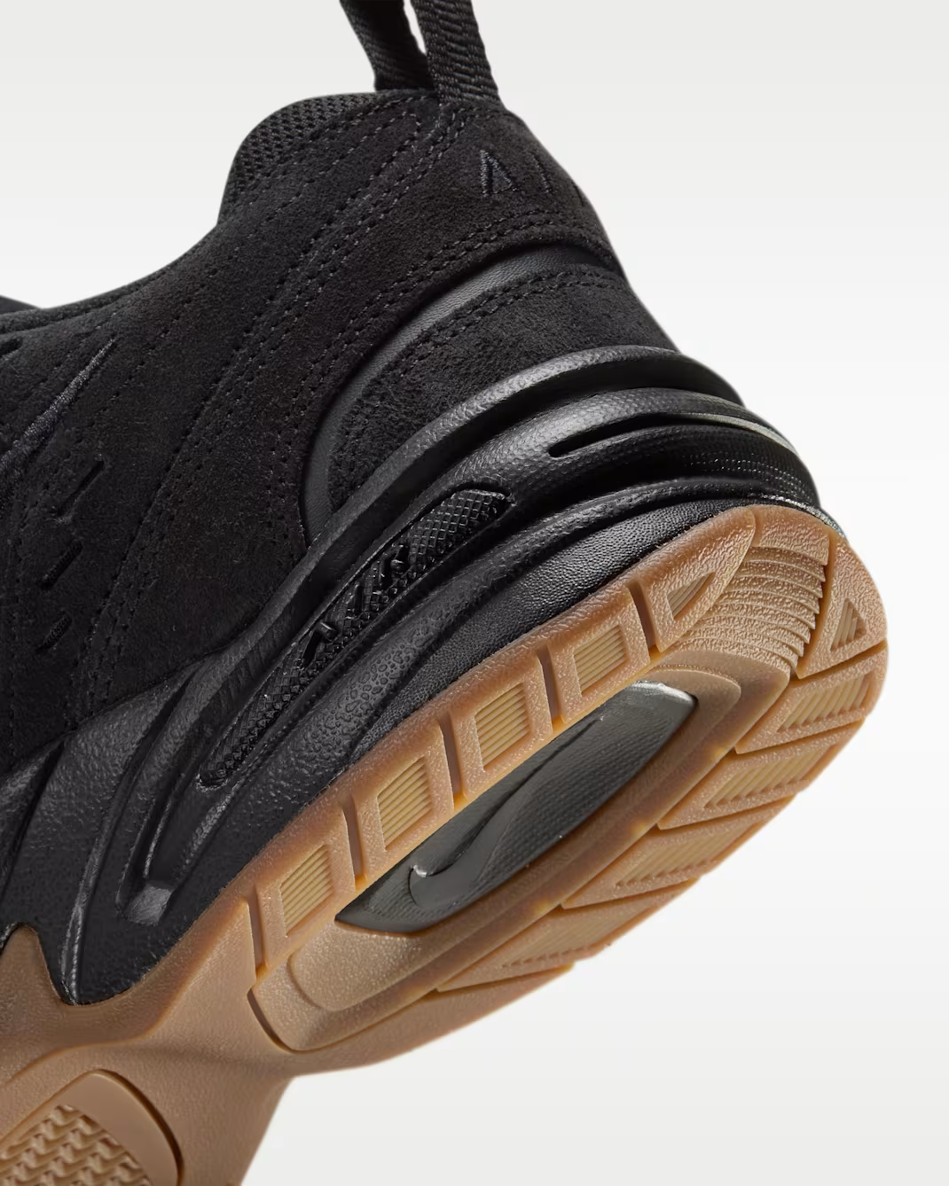 IB2281-001 Nike Air Monarch Suede Pack "Black" (Men's)